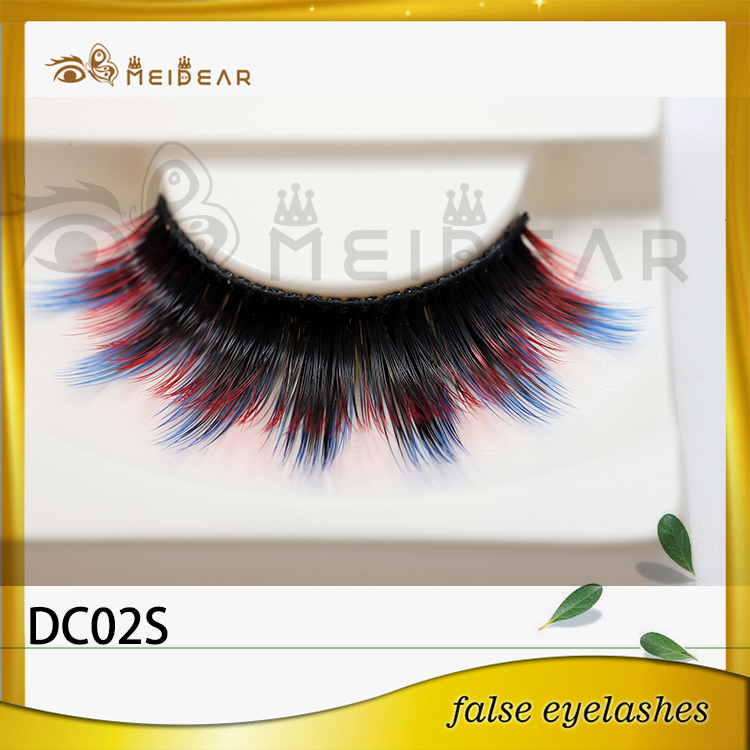 Newly fashion  faux mink eye lashes in custom logo boxes